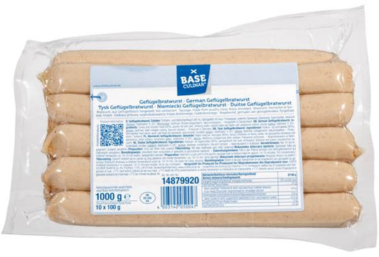 Geflügel Rostbratwurst 10 x 100g