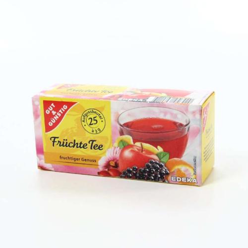 Früchteteemischung 25 x 3g (Haushaltsgröße)