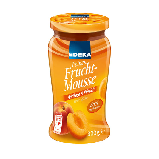 Aprikose-Pfirsich-Aufstrich "Samtweich" 300g