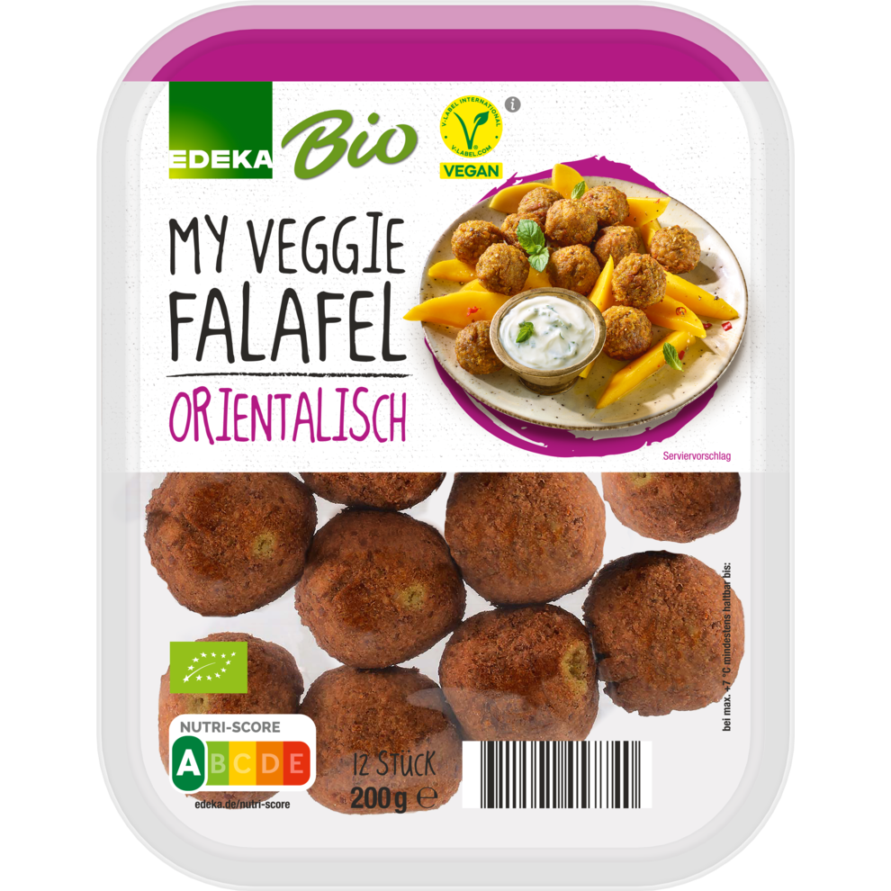 Bio Falafel Bällchen 12 Stk 200g (Vegan)