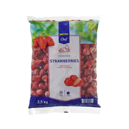 Erdbeeren 2,5kg (Artikel wird gefroren geliefert)
