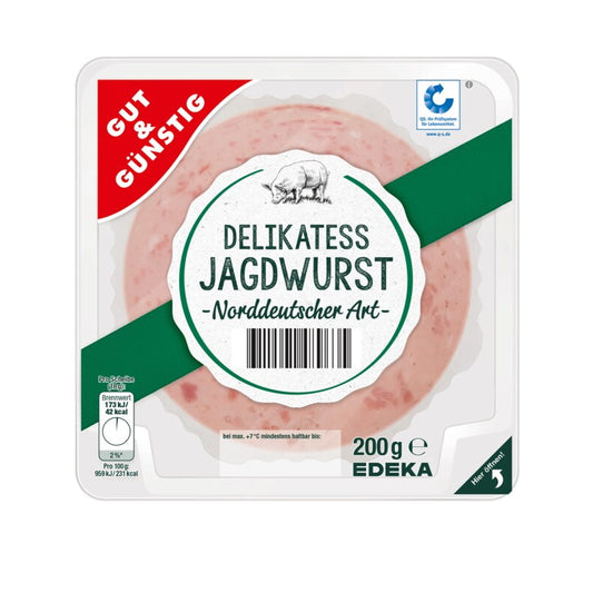 Jagdwurst Scheiben 200g