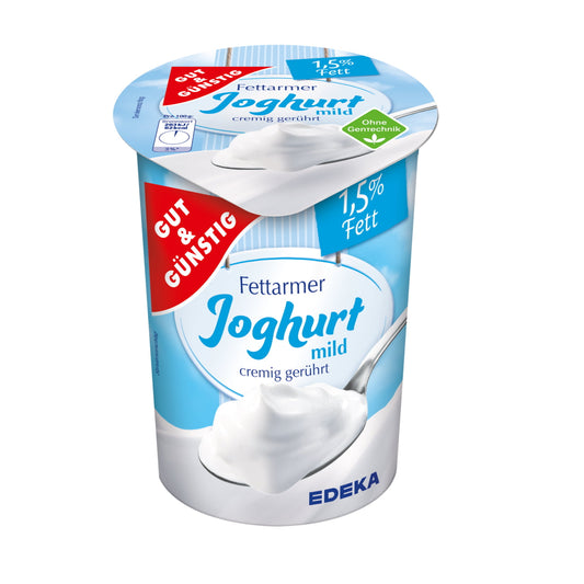 Joghurt Pur 1,5% Fett 500g
