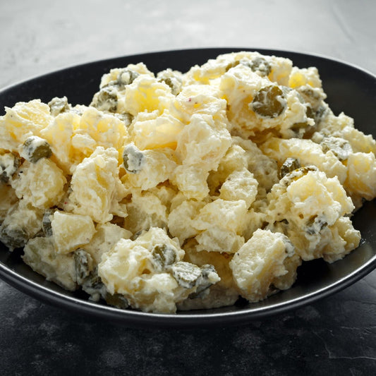 Kartoffelsalat mit Gewürzggurken, Schnittlauch, Essig & Öl 5kg
