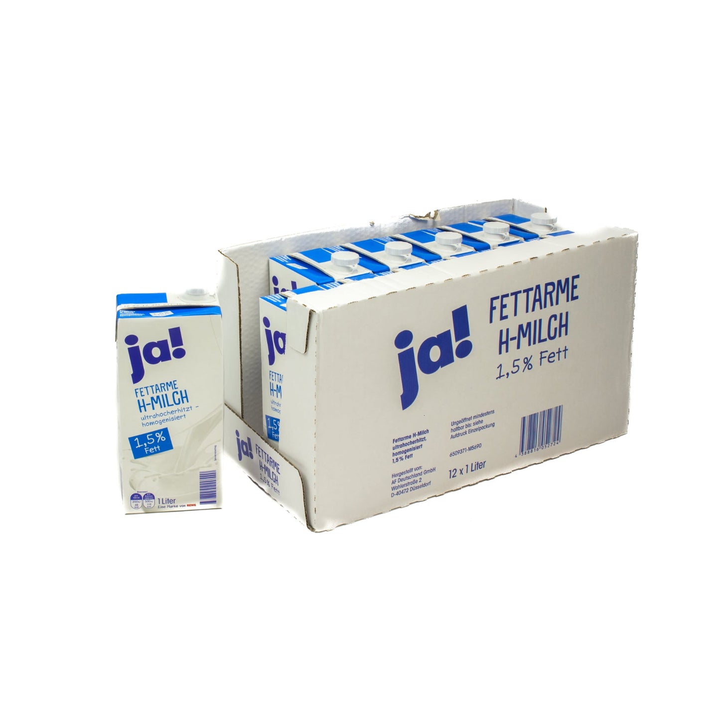 Milch 1,5 % Fett 12 x 1l