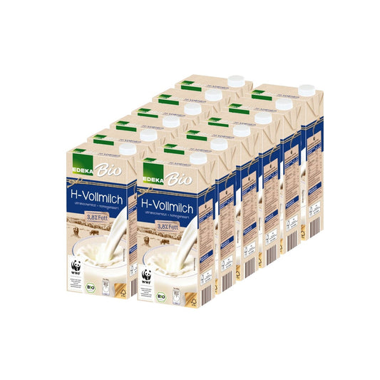 Milch 3,8 % Fett 12 x 1l (BIO)