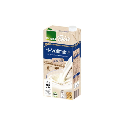 Milch 3,8 % Fett 1l (BIO)