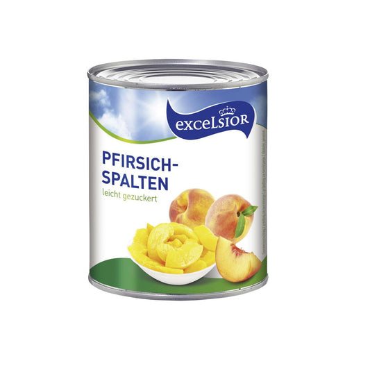Pfirsich-Spalten 820g
