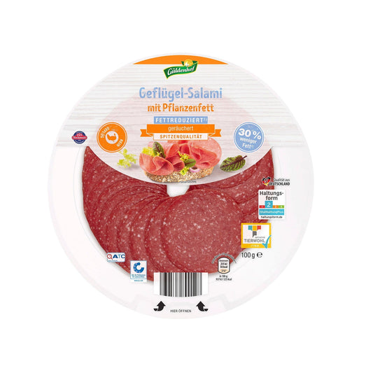 Salami Geflügel Scheiben 100g