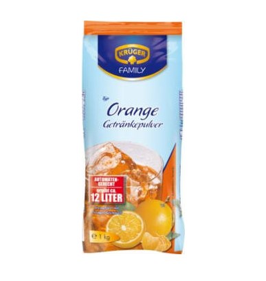 Orange Getränkepulver 1kg