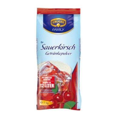 Sauerkirsch Getränkepulver 1kg