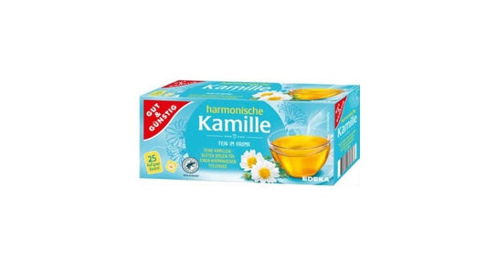 Kamillentee 25 x 1,25g (Haushaltsgröße)