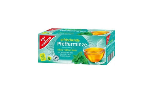 Pfefferminztee 25 x 2,5g (Haushaltsgröße)