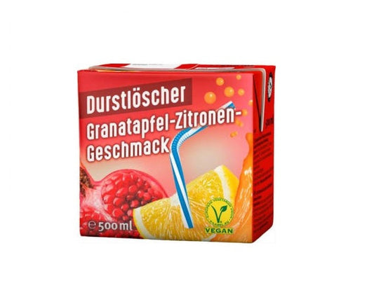 Durstlöscher Granatapfel Zitrone 12x 500ml