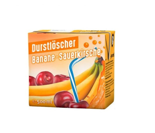 Durstlöscher Kirsche Banane 12x 500ml