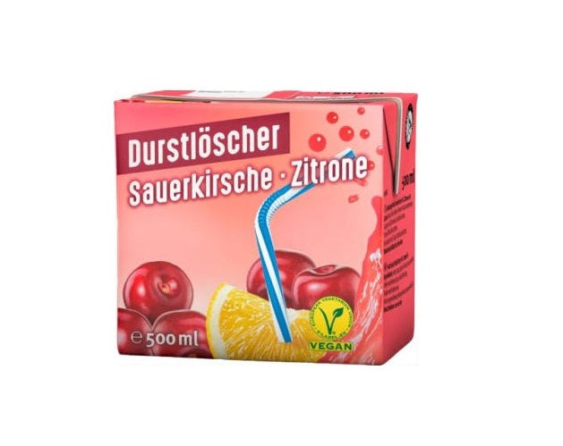 Durstlöscher Kirsche Zitrone 12x 500ml