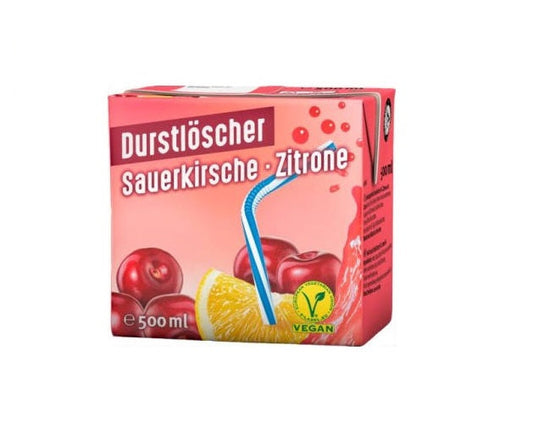 Durstlöscher Kirsche Zitrone 12x 500ml