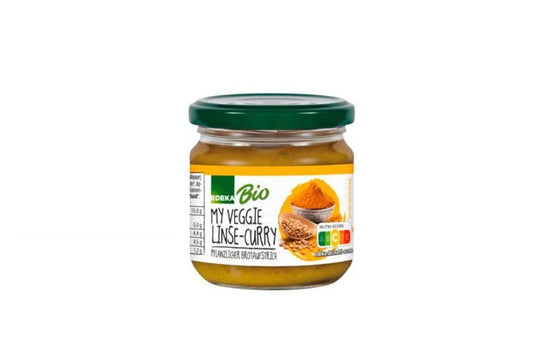 Streichcreme 180g Linsen - Curry  (BIO)