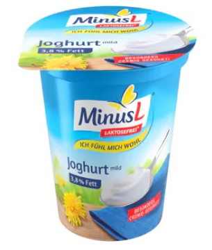 Joghurt mild 3,8 % Fett Laktosefrei