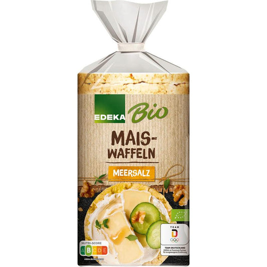 Maiswaffeln Meersalz 100g (GLUTENFREI)