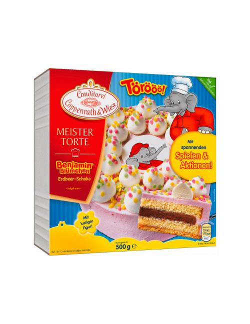 Benjamin Blümchen "Erdbeer-Schoko-Torte" 12 Stück/ Torte/ 500g