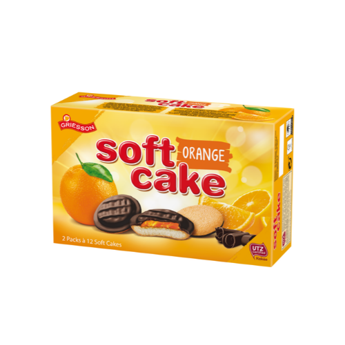 Soft Cake Orange 300g