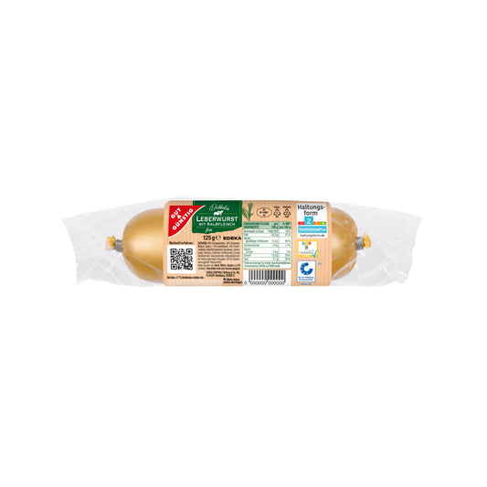 Leberwurst mit Kalbsfleisch 125g